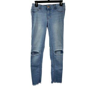 Blue Asphalt Women's Blue Denim Skinny Jeans